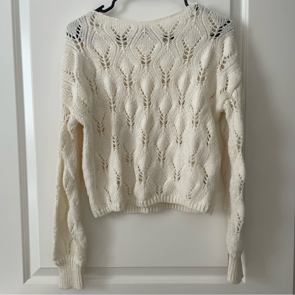Wild Fable XS Womens White Holiday Sweater Pullover - Picture 2 of 3